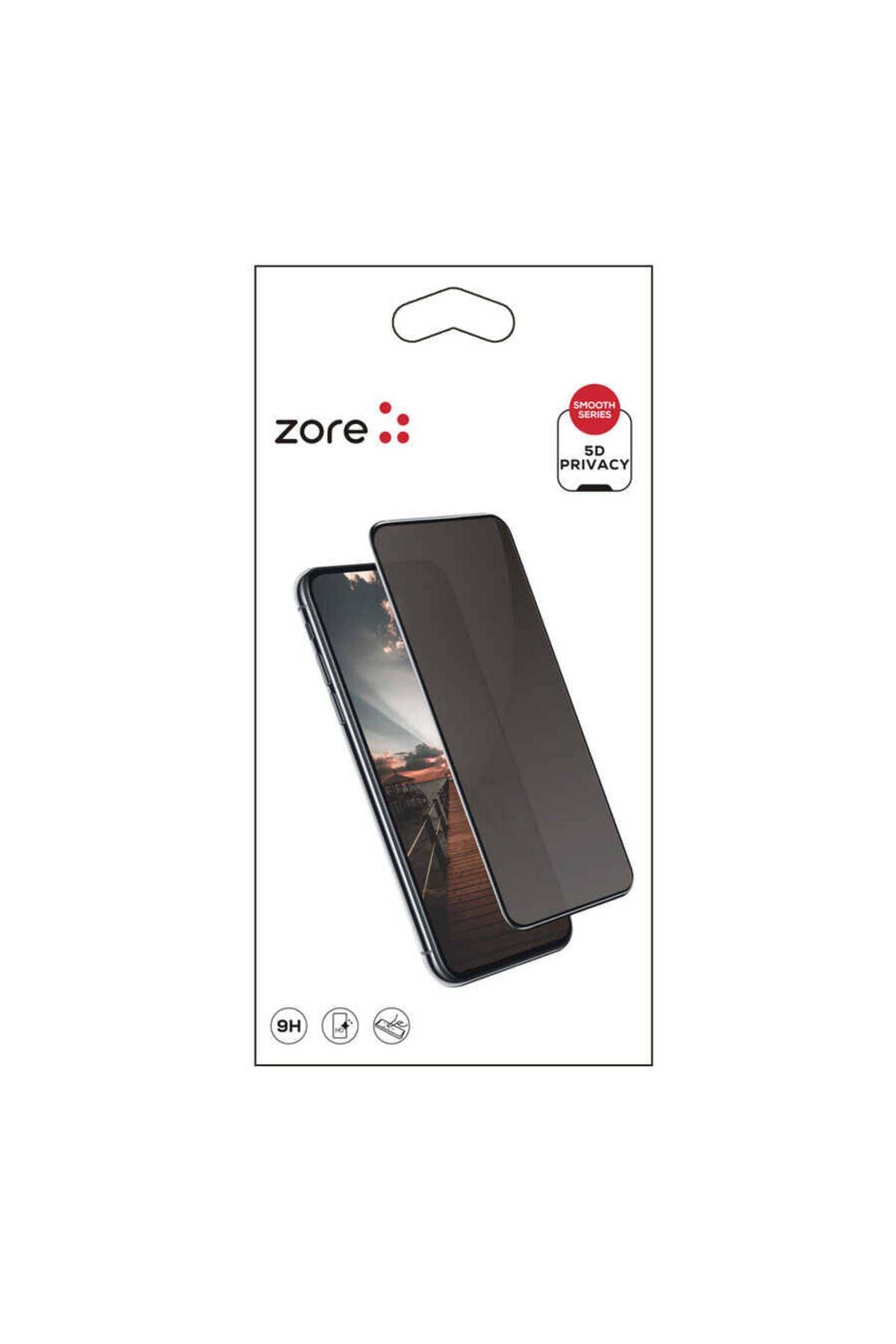 Galaxy A33 5G Zore New 5D Privacy THTTerli Ekran Koruyucu-Siyah