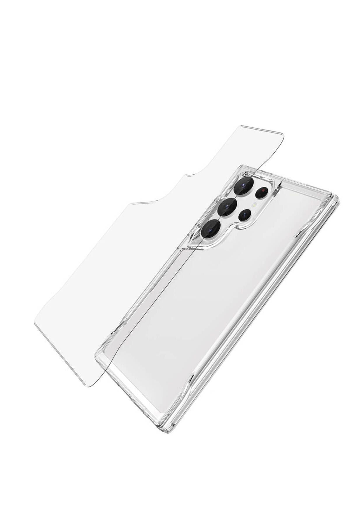 Galaxy S24 Ultra Uyumlu Zore T-Max Kılıf-Renksiz