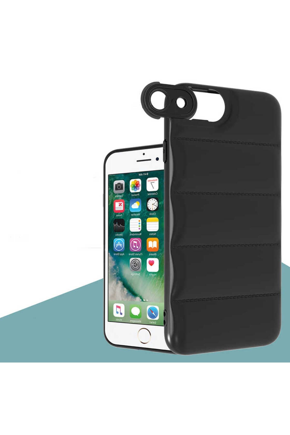 iPhone SE 2022 Uyumlu Zore Kasis Kılıf-Kırmızı