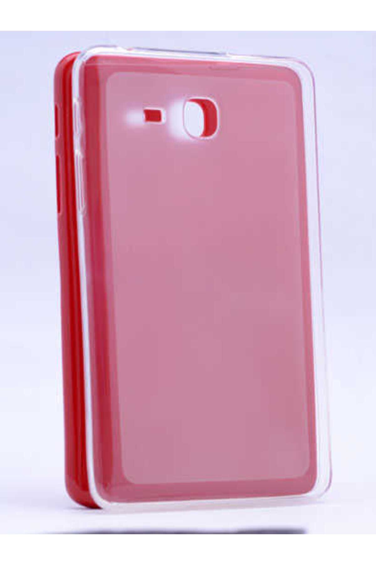 Galaxy Tab 4 T280 Kılıf Uyumlu Zore Tablet Süper Silikon Kapak-Renksiz