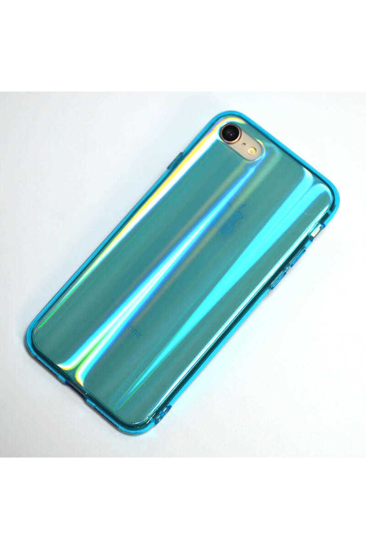 iPhone SE 2022 Uyumlu DSB Dome Kılıf-Mavi