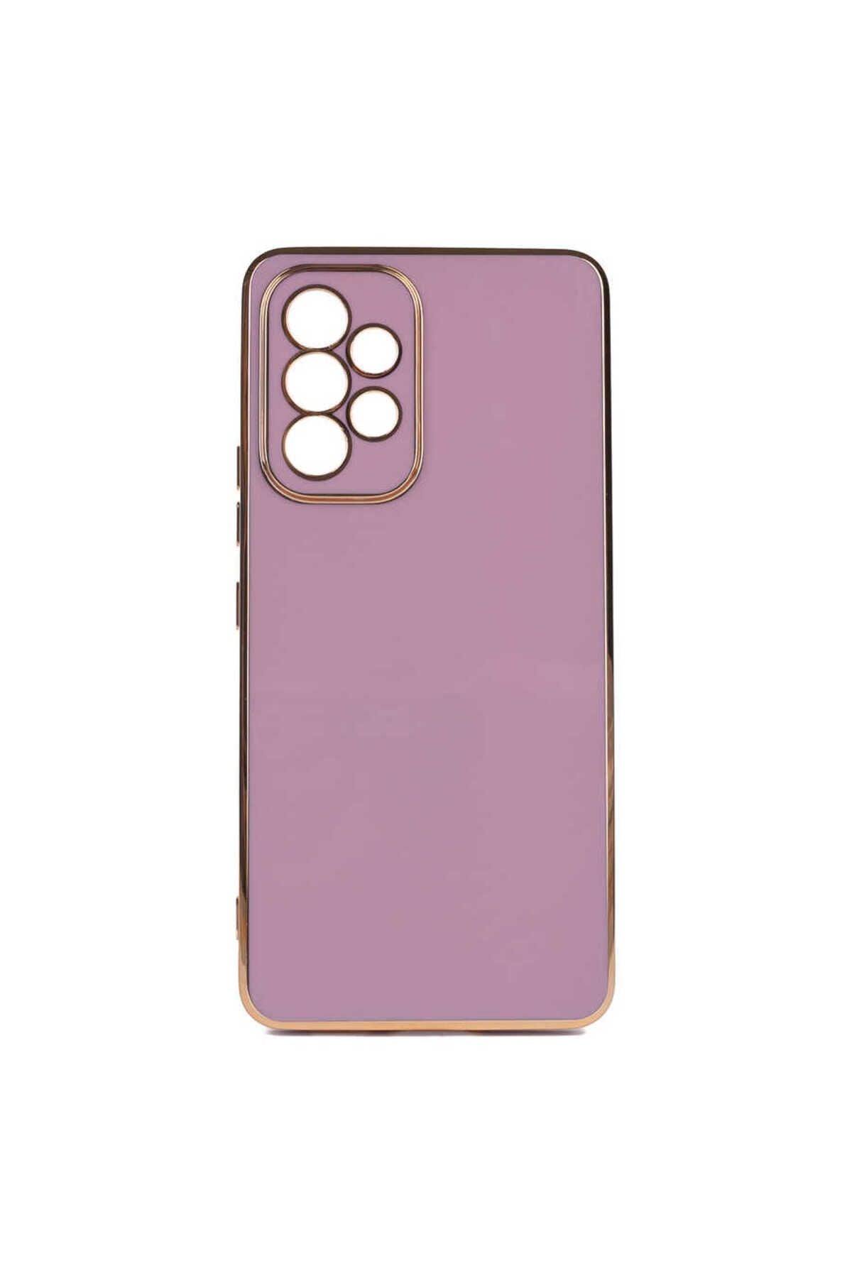 Galaxy A53 5G Kılıf Zore Bark Kapak - Mor