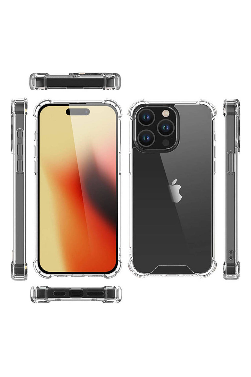 iPhone 15 Pro Uyumlu ALT Nitro Anti Shock Silikon-Renksiz