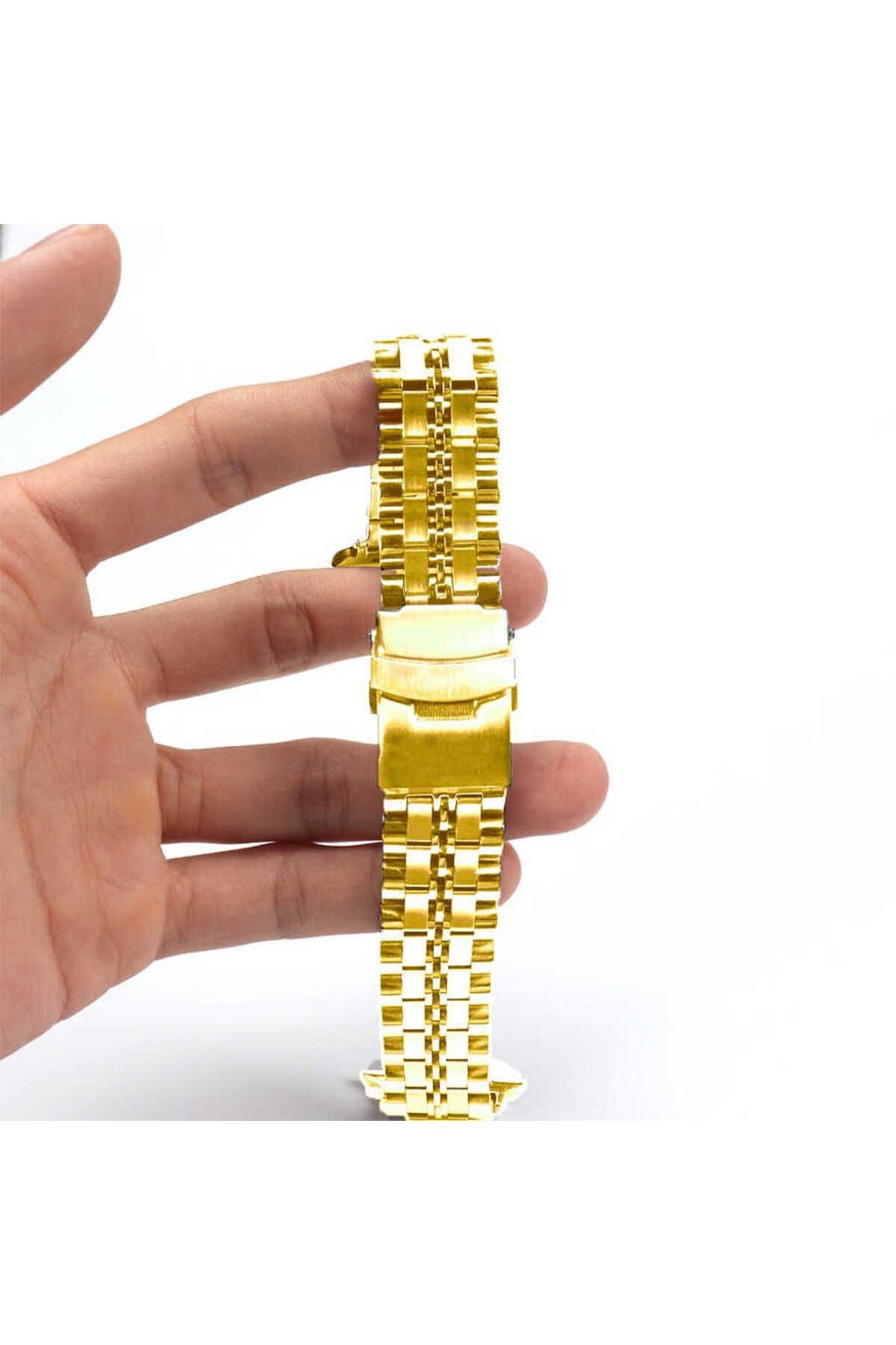 Watch Ultra 49mm Kordon Uyumlu KRD-54 Metal Strap Kayış CLO- Lacivert