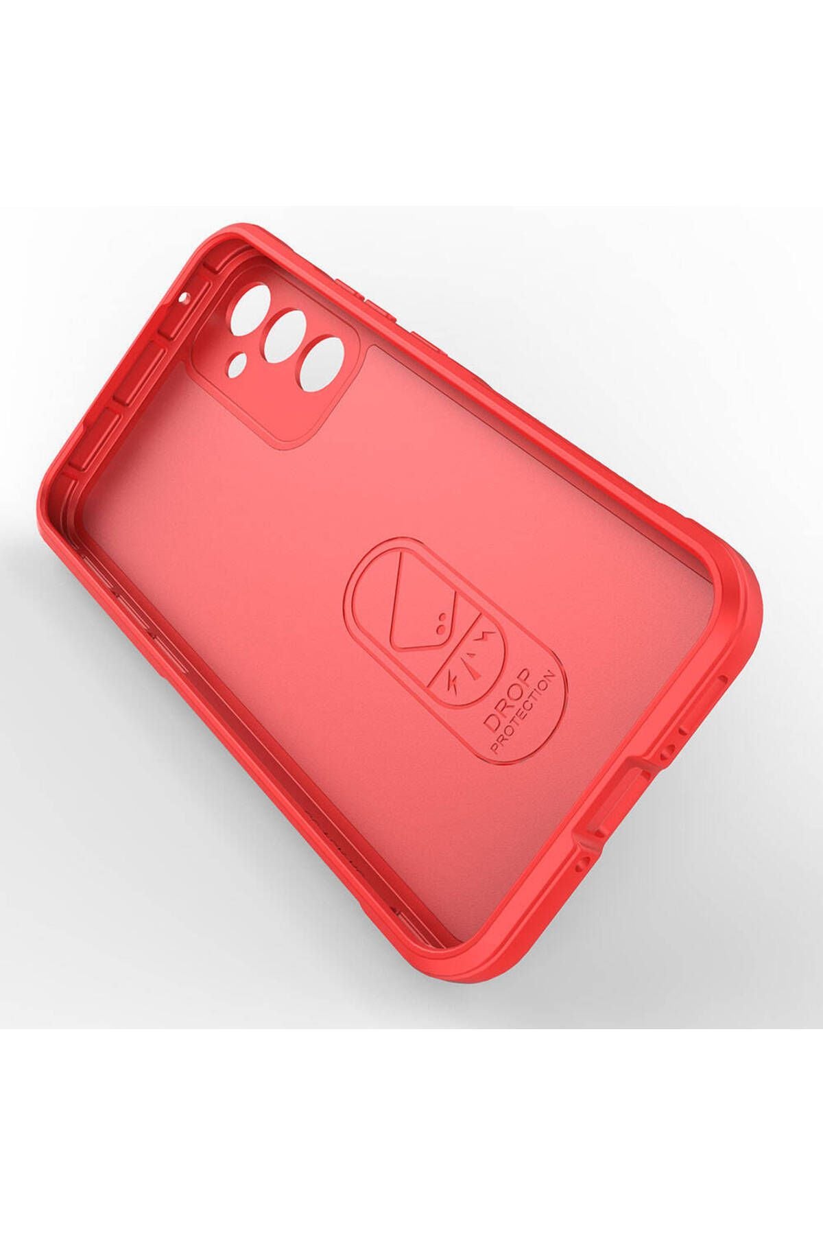 Galaxy A34 Kılıf Esnek TPU Oyuklu Arka Yüzey Tasarımlı Zore Etnik Silikon Kapak - Siyah