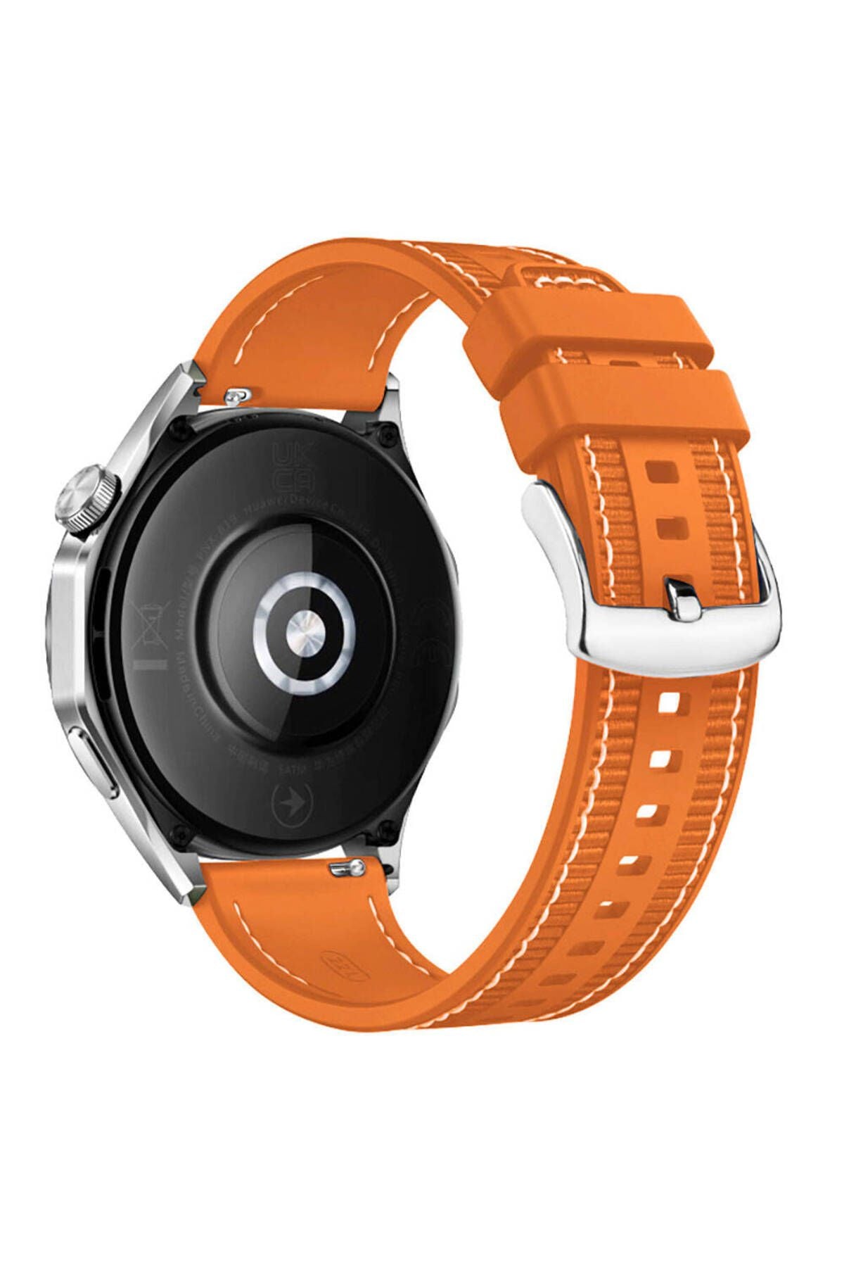 Galaxy Watch 46mm Uyumlu TCG KRD-102 22mm Silikon Kordon-Mavi