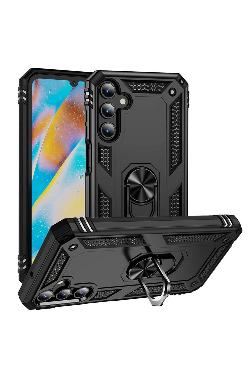 Galaxy A15 Kılıf Zore Vega Kapak - Mavi