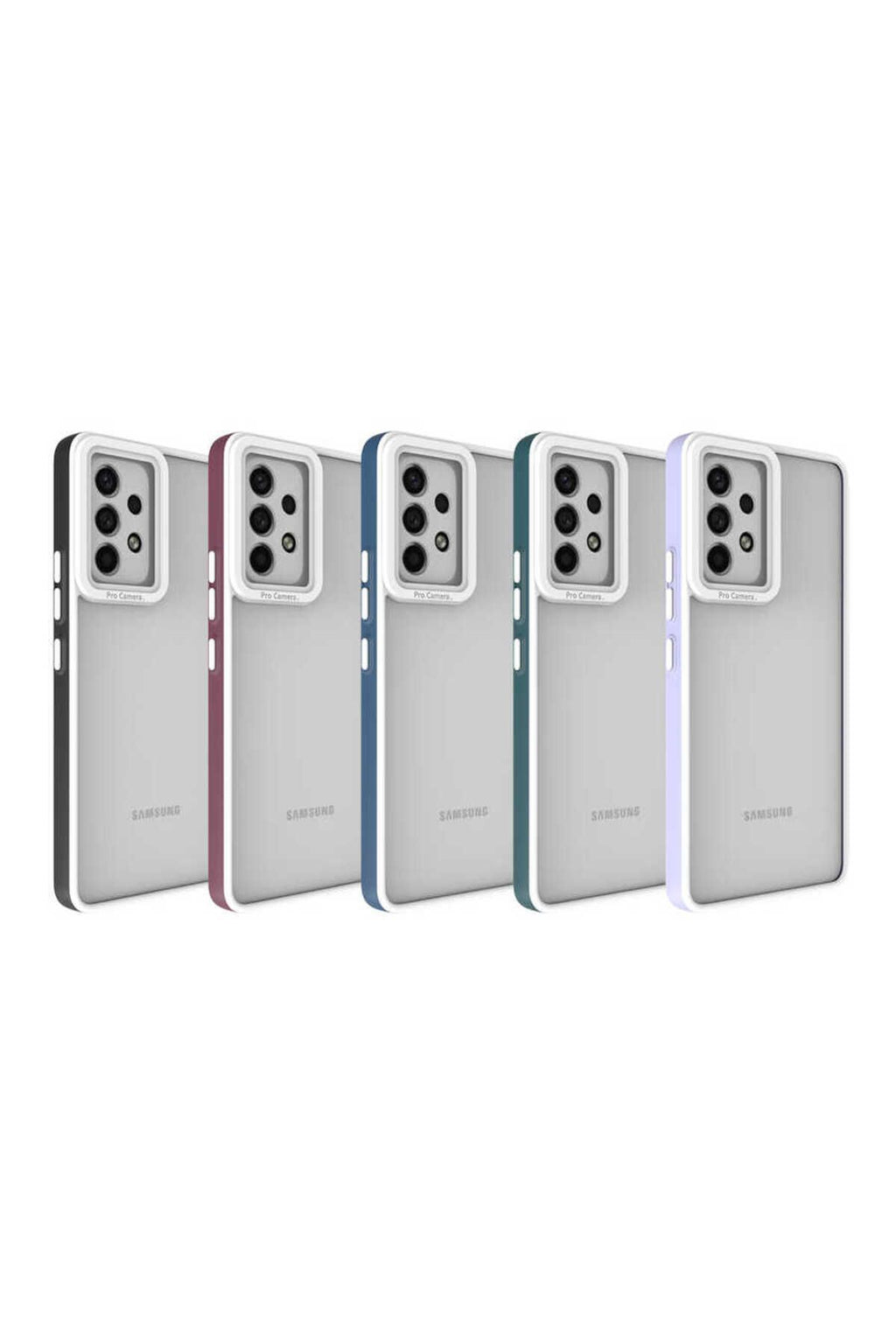 Galaxy A53 5G Kılıf Zore Mima Kapak - Koyu Yeşil