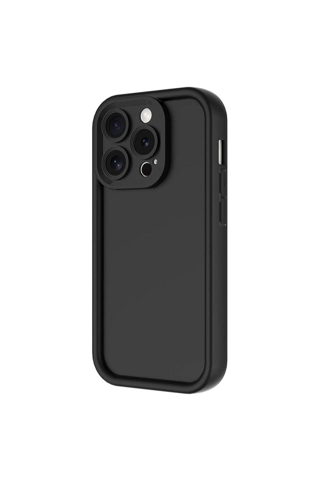 iPhone 15 Pro Kılıf Kamera Korumalı Zore Ananas Kapak - Mürdüm