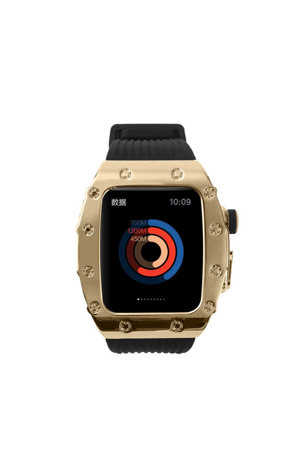 Watch 7 45mm Uyumlu KRD-65 Zore Kordon-Beyaz-Siyah