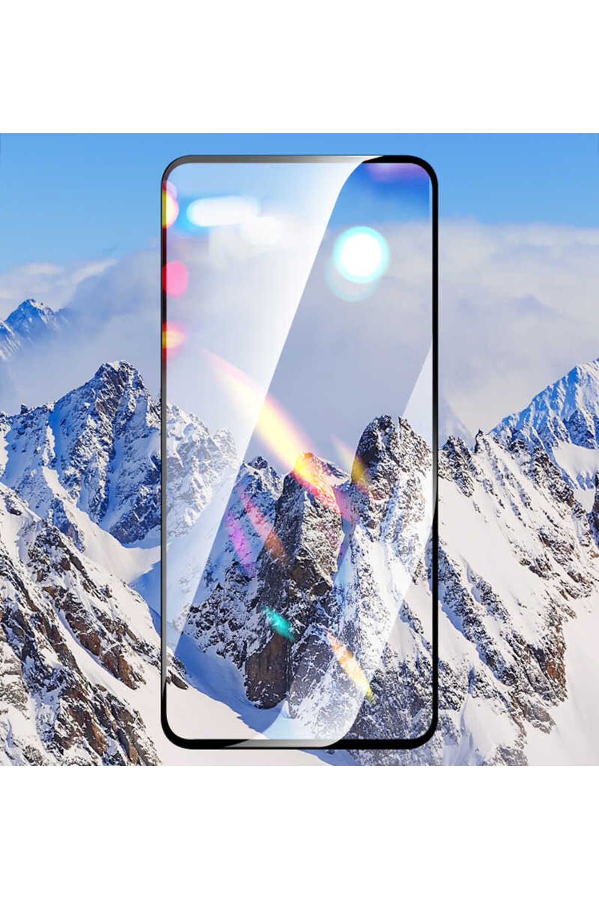 Galaxy M31S Uyumlu Kenarları Kırılmaya Dayanıklı Cam Ekran Koruyucu