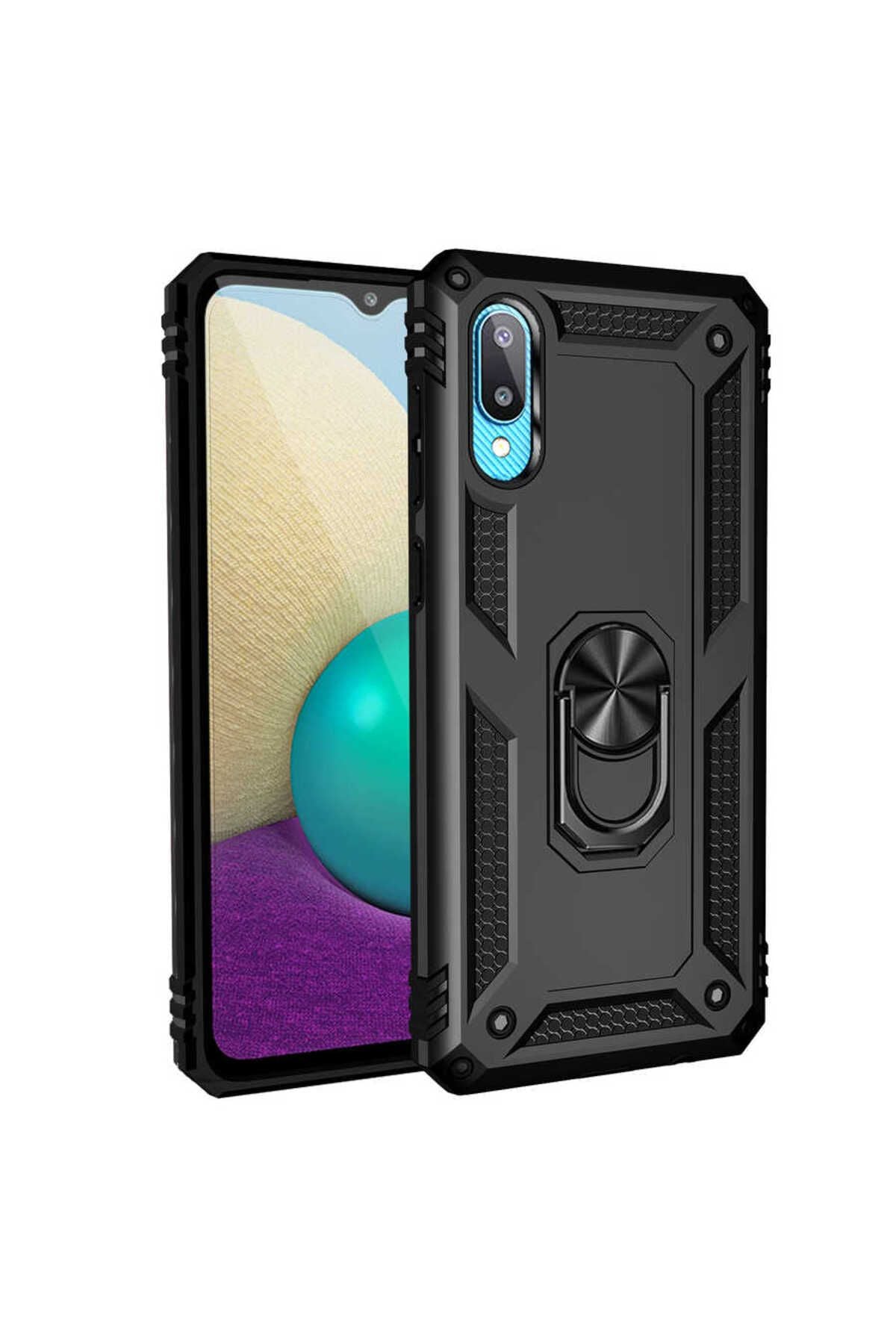 Galaxy A02 Uyumlu Zore Vega Kapak-Rose Gold