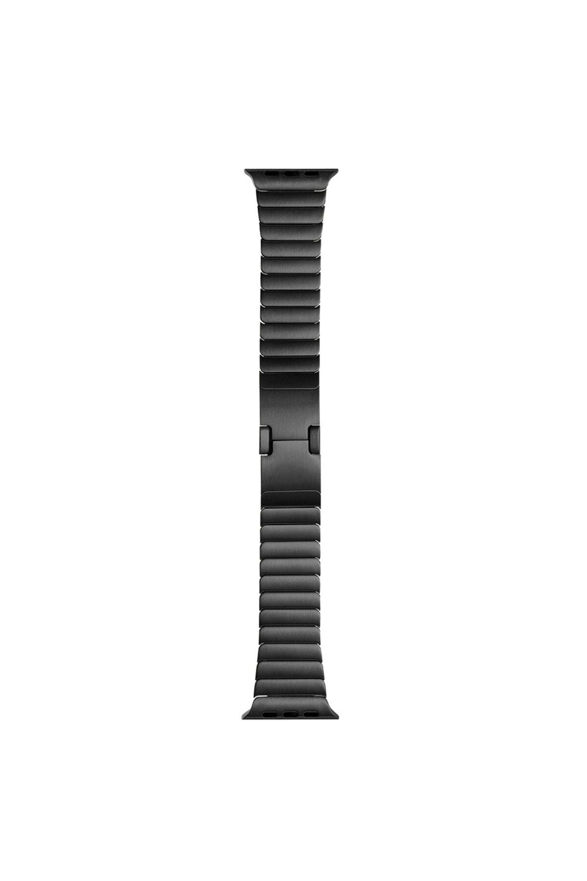 Watch Ultra 49mm Uyumlu KRD-82 Metal Zore Kordon-Siyah