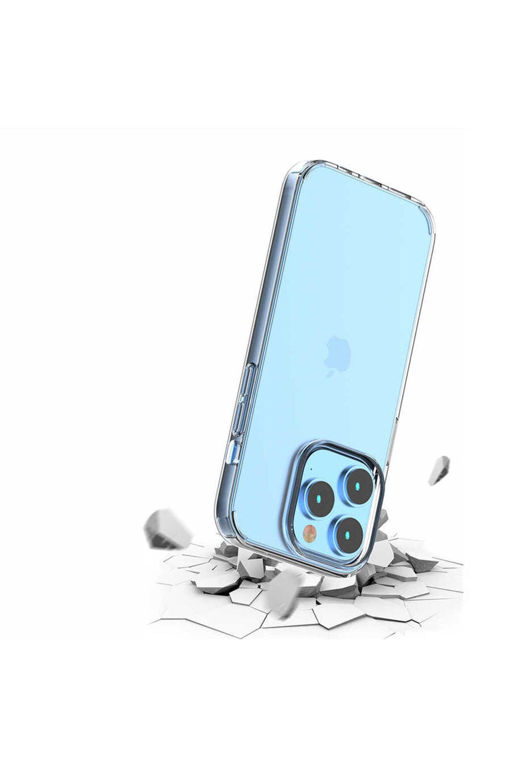 iPhone 14 Pro Uyumlu Zore Coss Kılıf-Renksiz