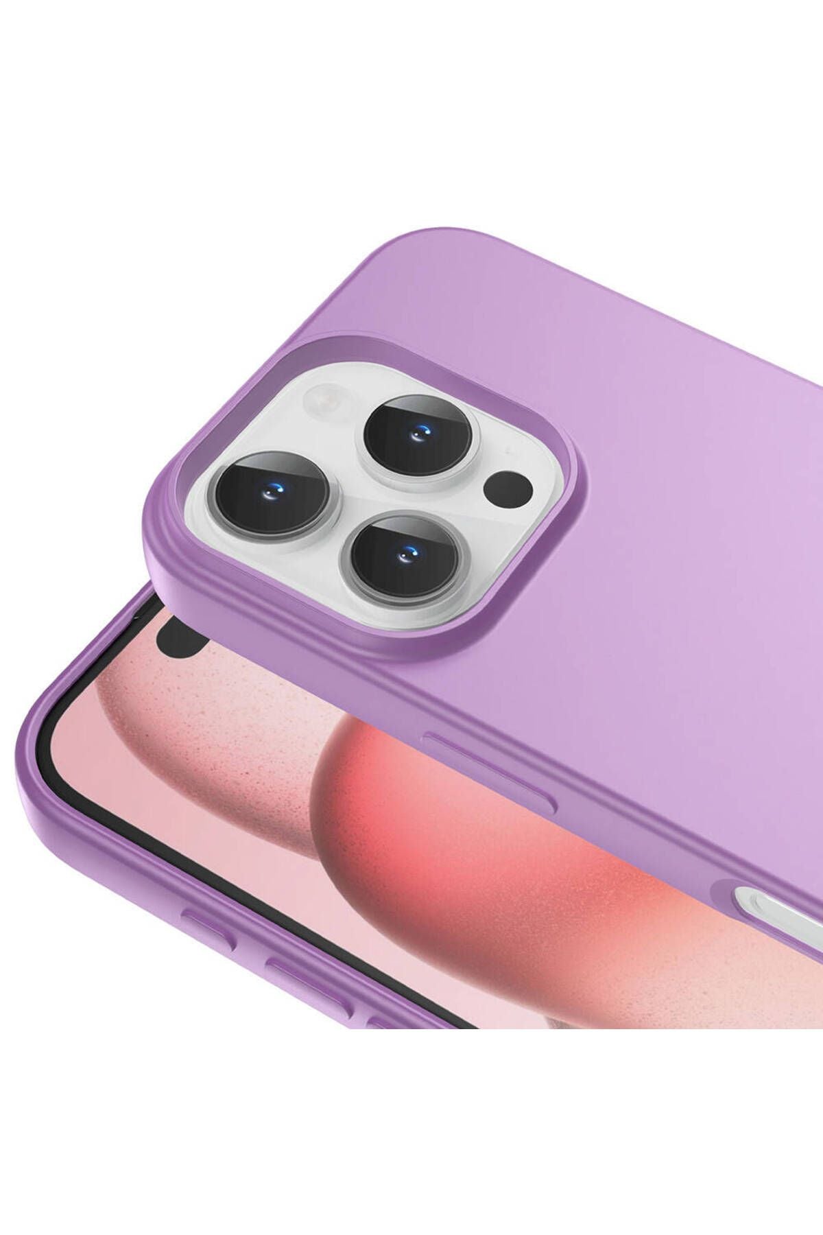 Apple iPhone 16 Pro Kılıf Zore LSR Lansman Kapak-Lacivert