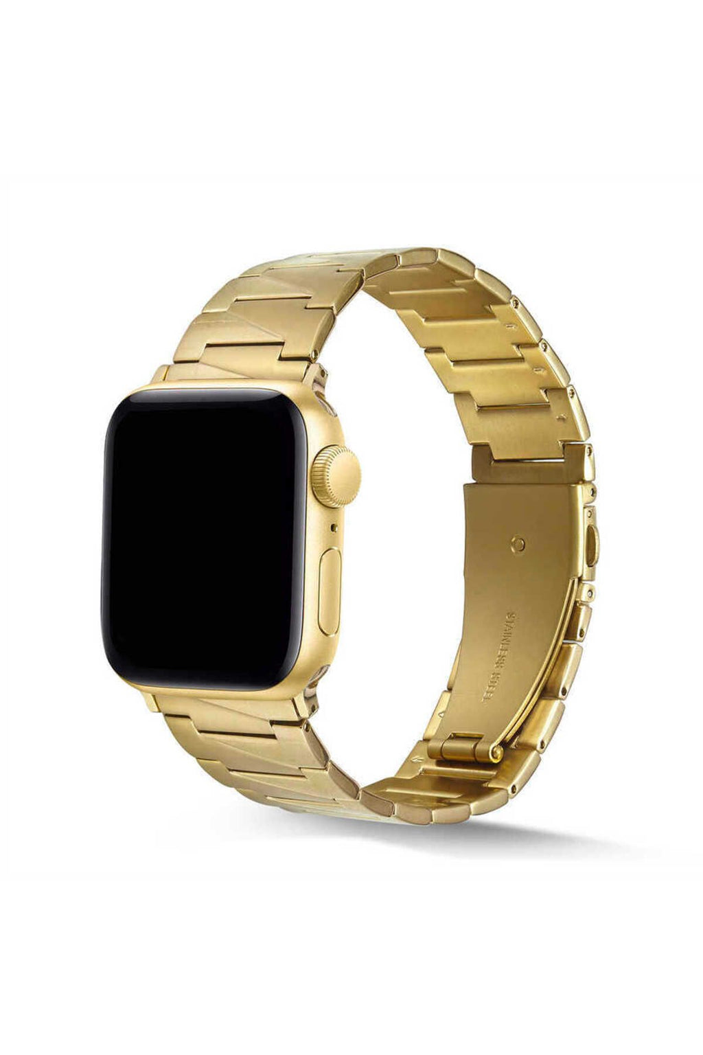 Watch Ultra 49mm Kordon Uyumlu KRD-48 Metal Strap Kayış CLO- Rose Gold