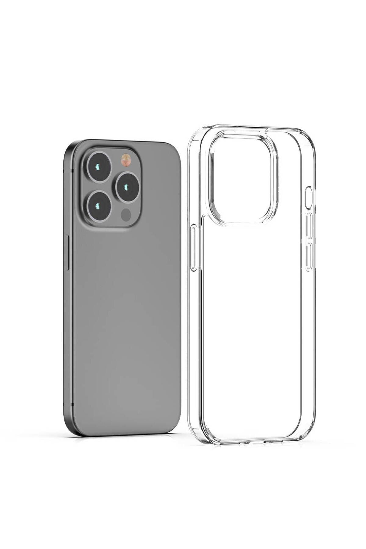 iPhone 15 Pro Max Uyumlu Zore Coss Kılıf-Renksiz