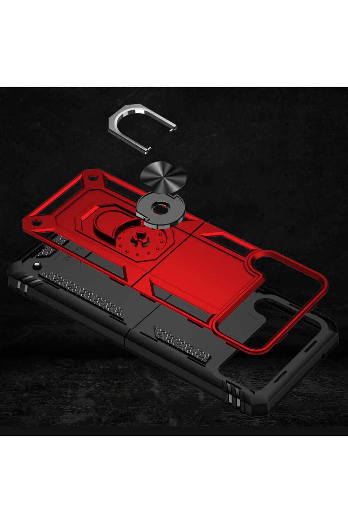 Galaxy Z Flip 3 Kılıf Zore Vega Kapak - Siyah