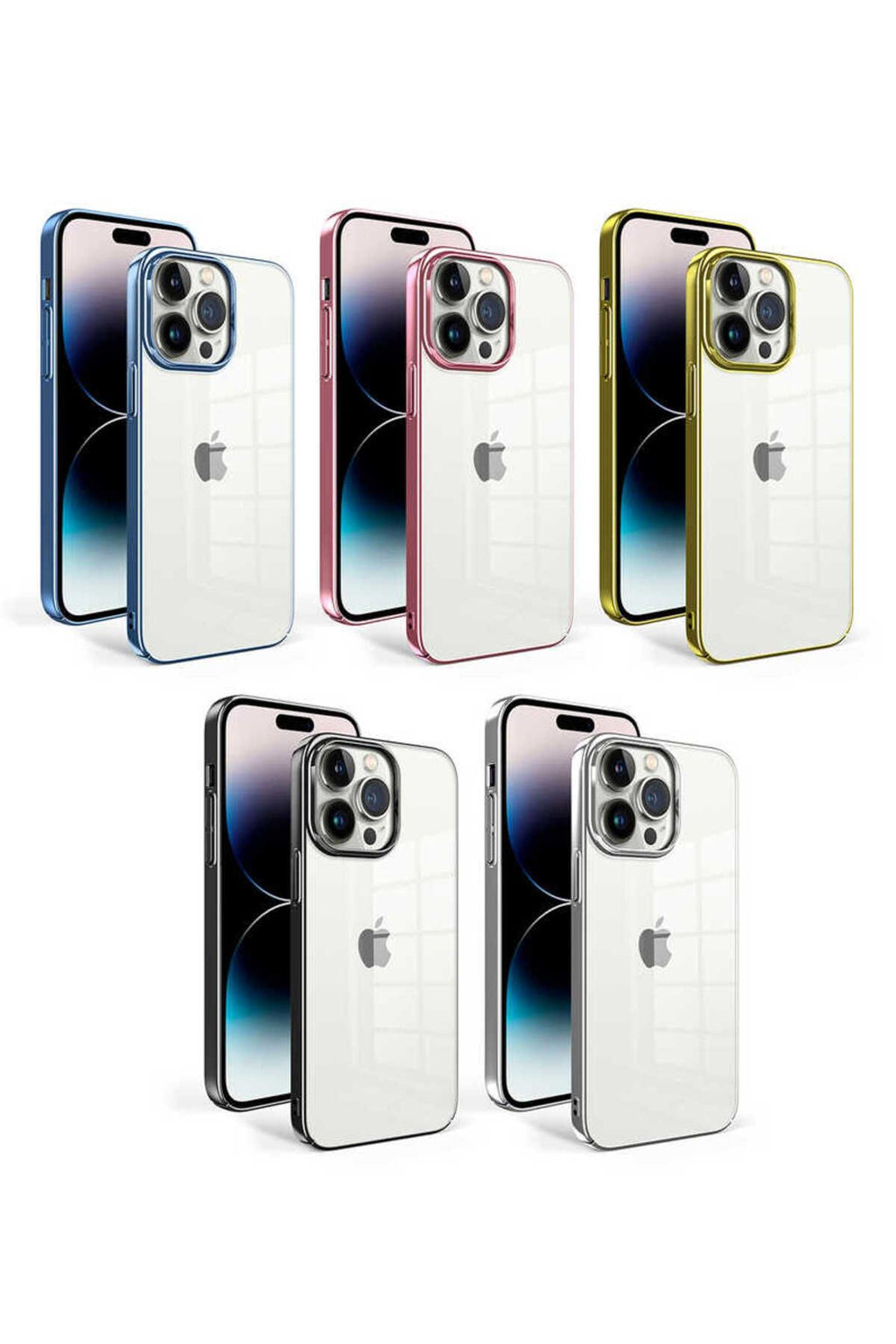 iPhone 14 Pro Uyumlu Zore Sun Kılıf-Rose Gold