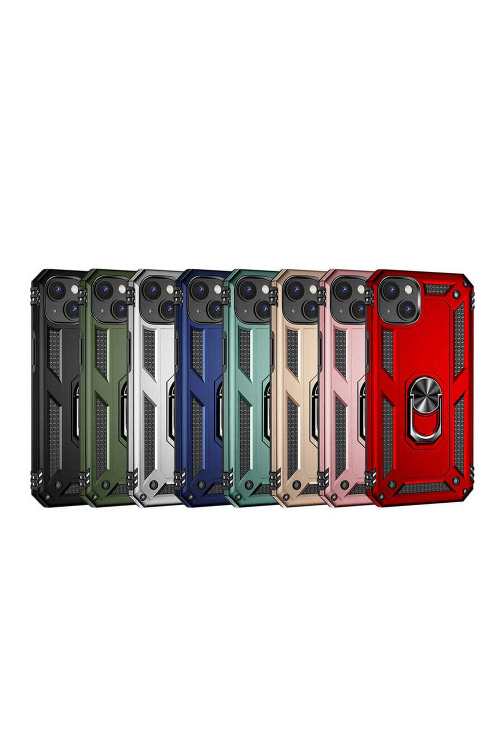 iPhone 14 Uyumlu Zore Vega Kılıf-Rose Gold