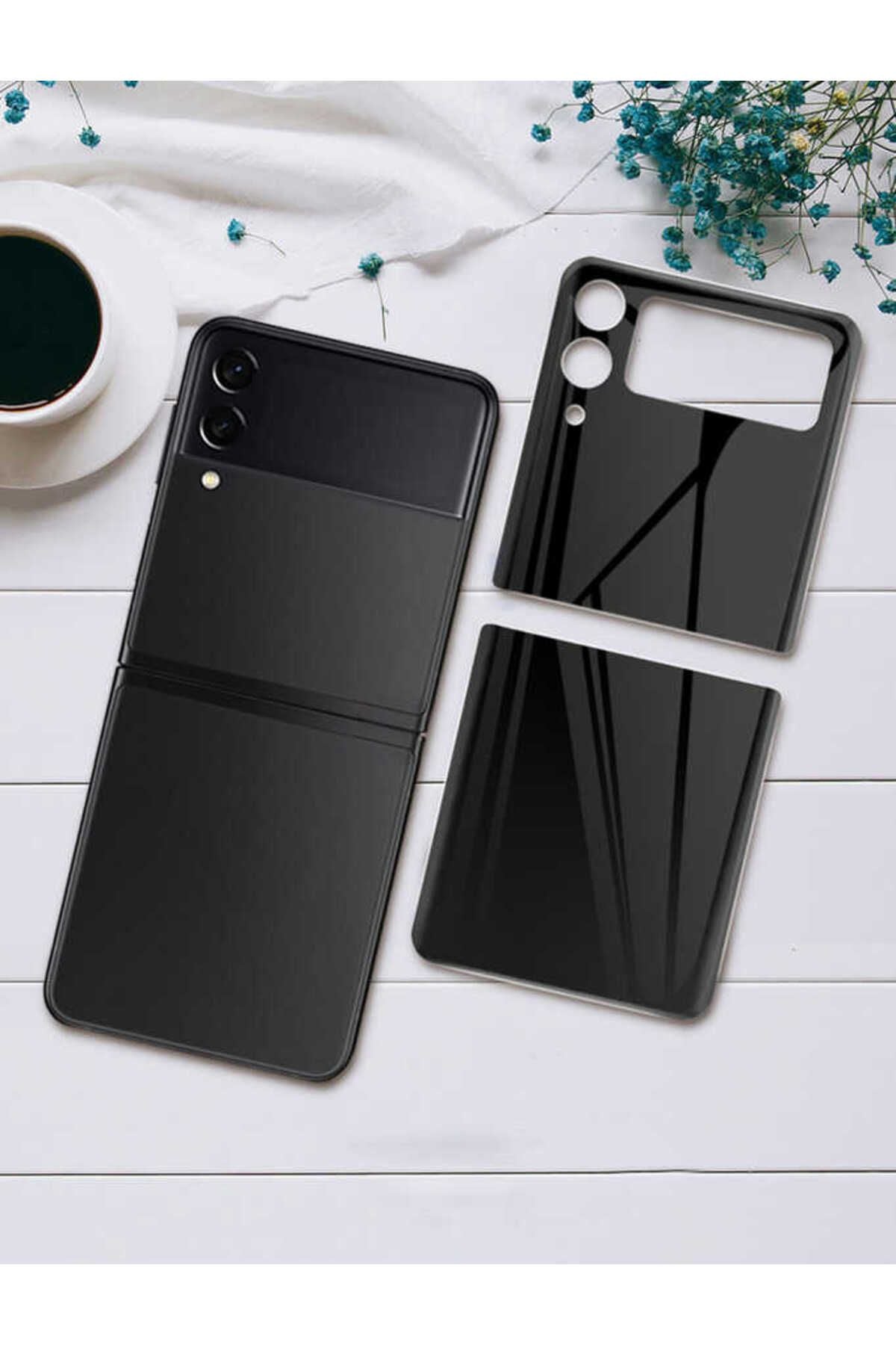 Galaxy Z Flip 4 Uyumlu Lofy 3D Side Glass Ekran Koruyucu