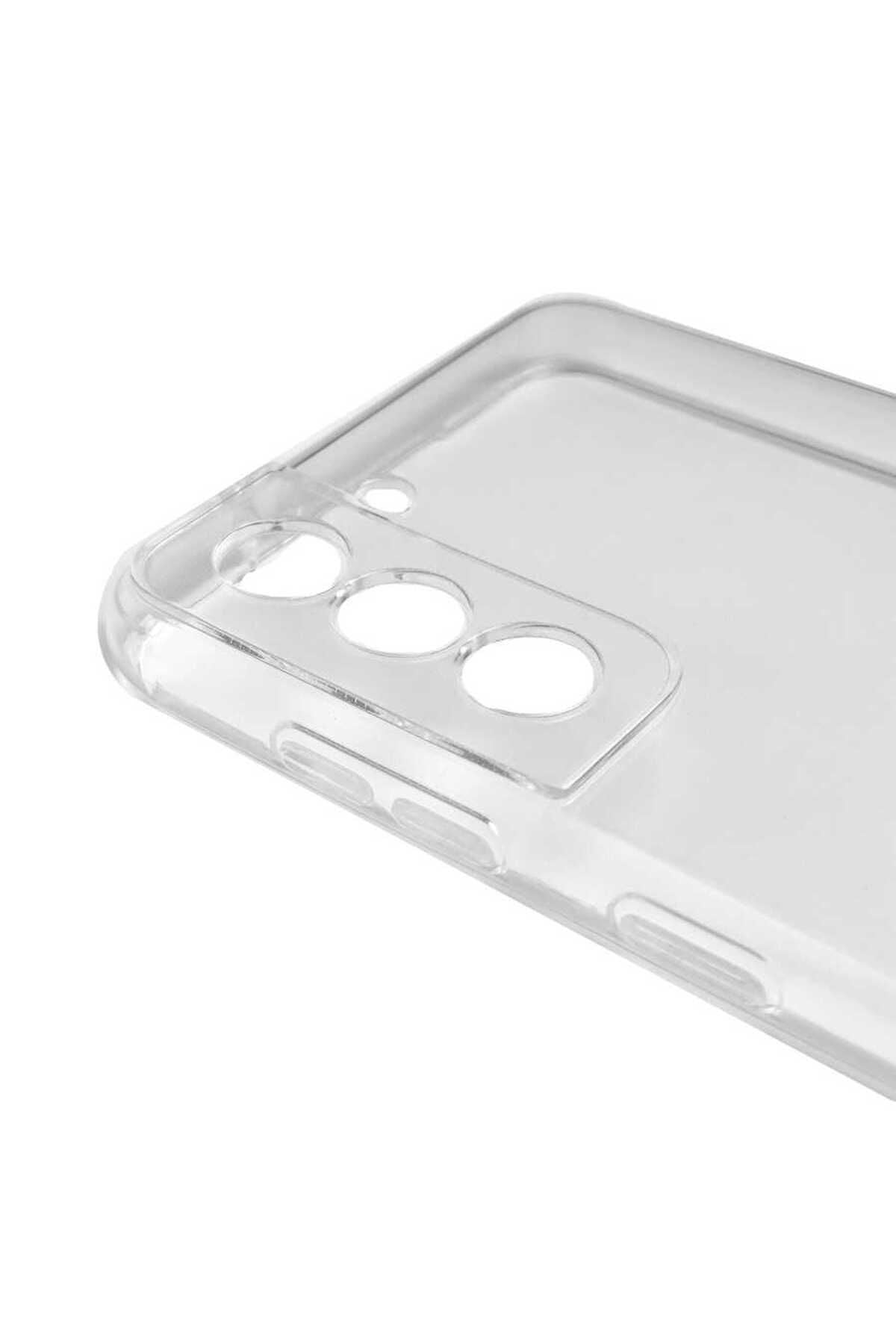 Galaxy S23 Plus Uyumlu CSM Zore Kamera Korumalı Süper Silikon Kılıf-Renksiz