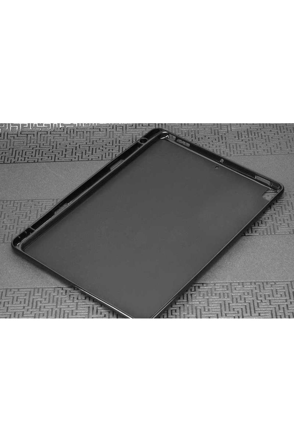 iPad Pro 10.5 (7.Nesil) Zore Kalemli Tablet Silikon - Siyah