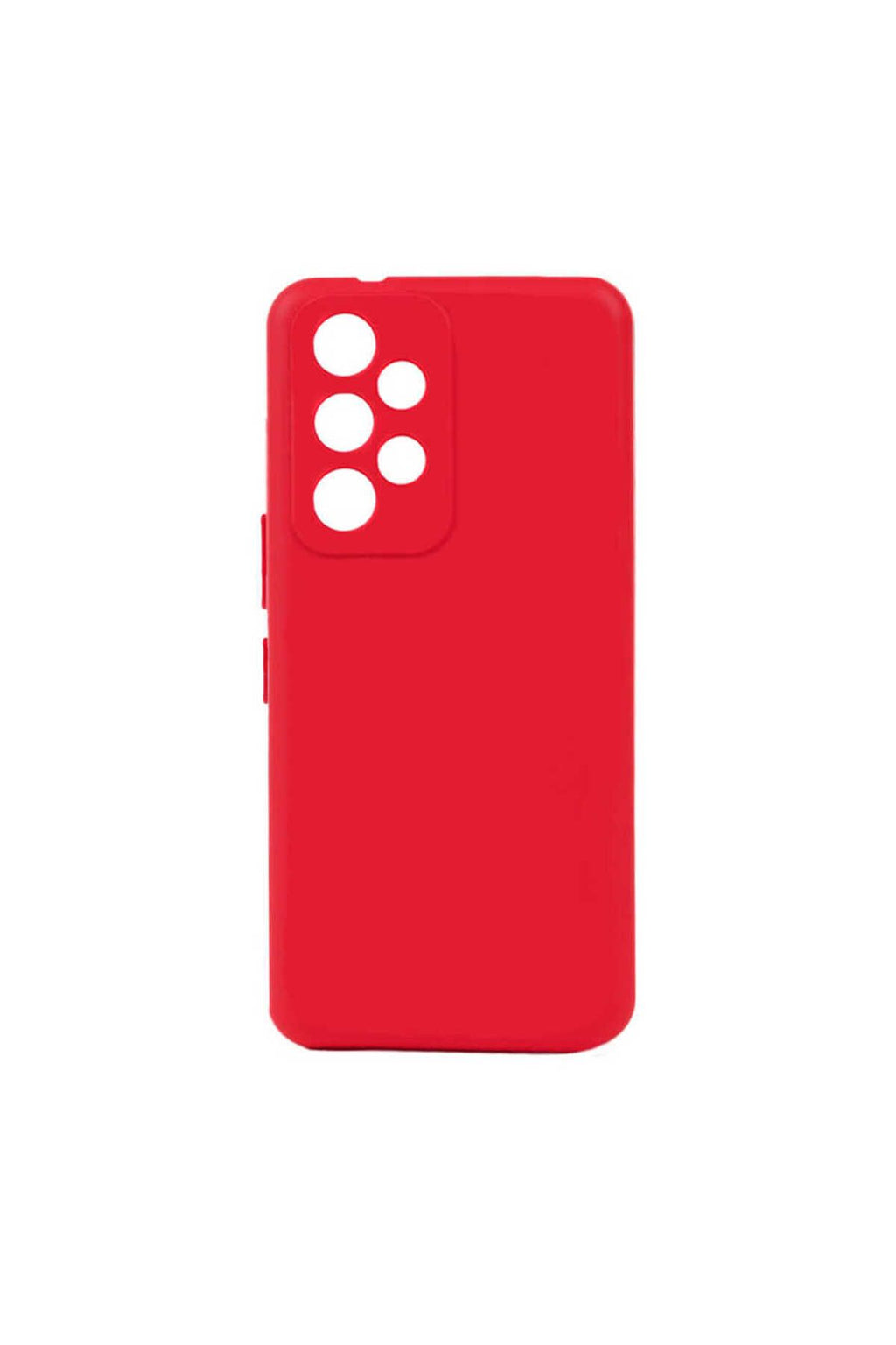 Galaxy A13 4G Kılıf TKNR Biye Silikon - Kırmızı