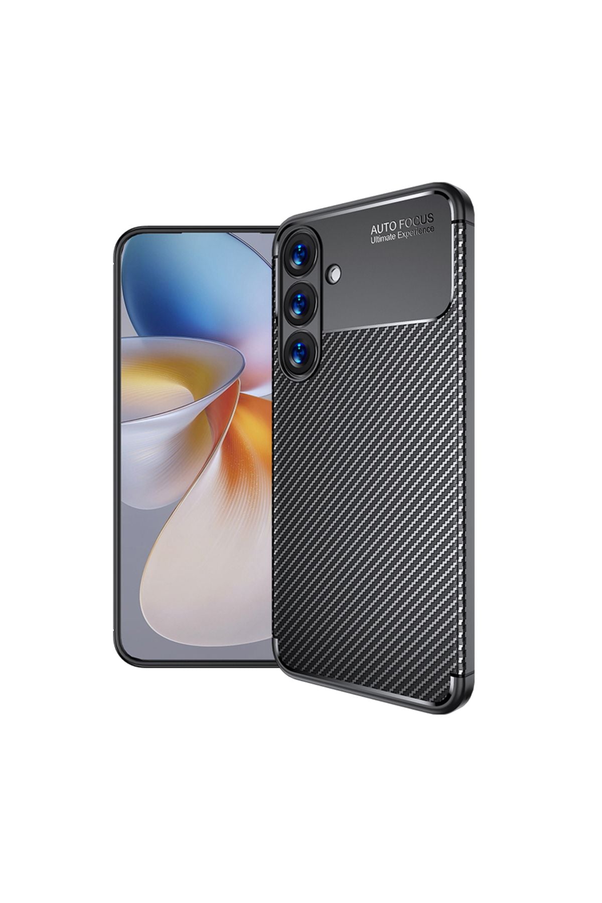 Galaxy S25 Uyumlu Kılıf Zore Negro Silikon Kapak-Siyah
