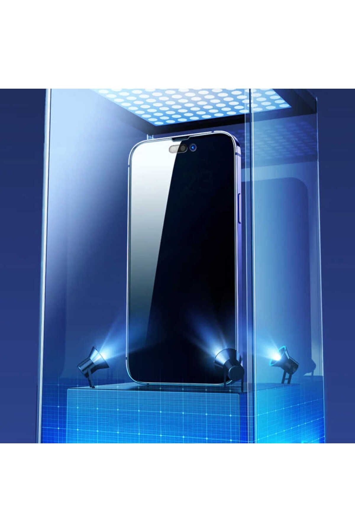 iPhone 15 Uyumlu Zore Kor Privacy Cam Ekran Koruyucu