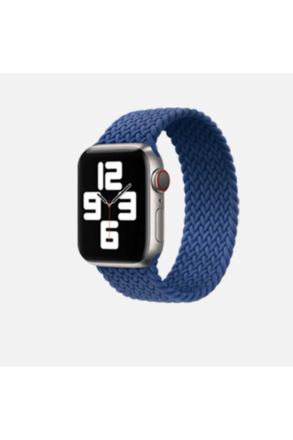 Watch Ultra 49mm Kordon Uyumlu KRD-32 Small Strap Kayış CLO- Kırmızı