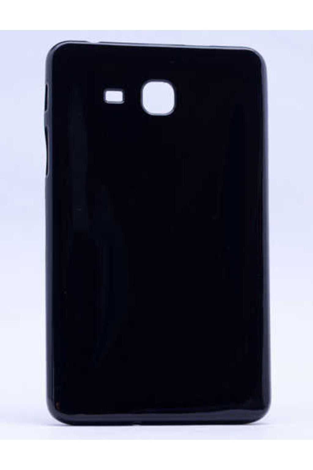 Galaxy Tab 4 T280 Kılıf  Uyumlu Zore Tablet Süper Silikon Kapak-Siyah