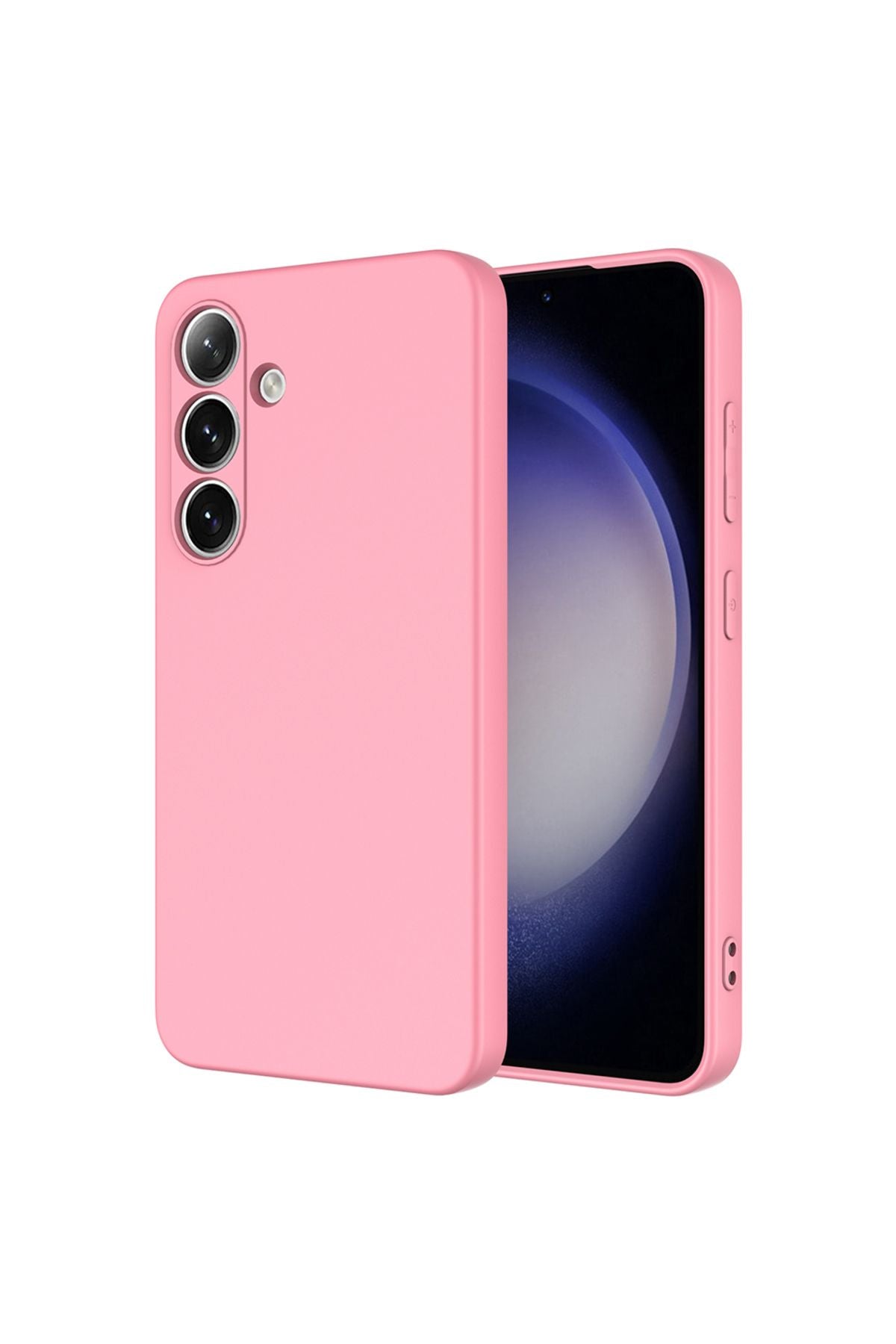 Galaxy S25 Uyumlu Kılıf Zore Mara Lansman Kapak-Pembe