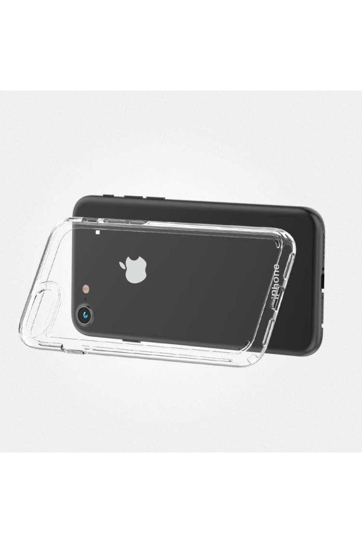 iPhone SE 2022 Uyumlu Zore Coss Kılıf-Renksiz