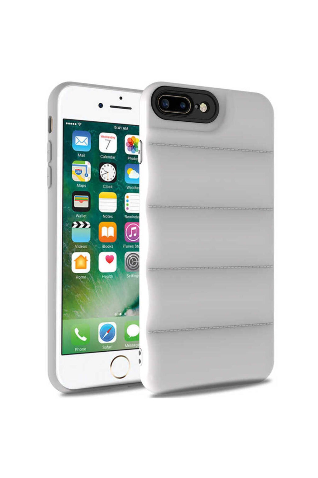 iPhone 8 Plus Kılıf Zore Kasis Kapak - Beyaz