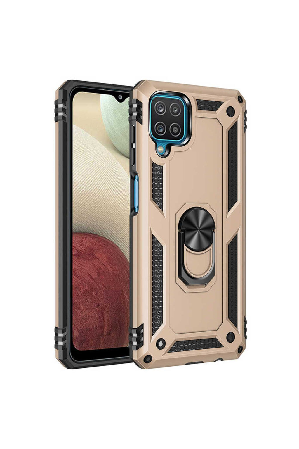 Galaxy A22 4G Kılıf Zore Vega Kapak - Mavi