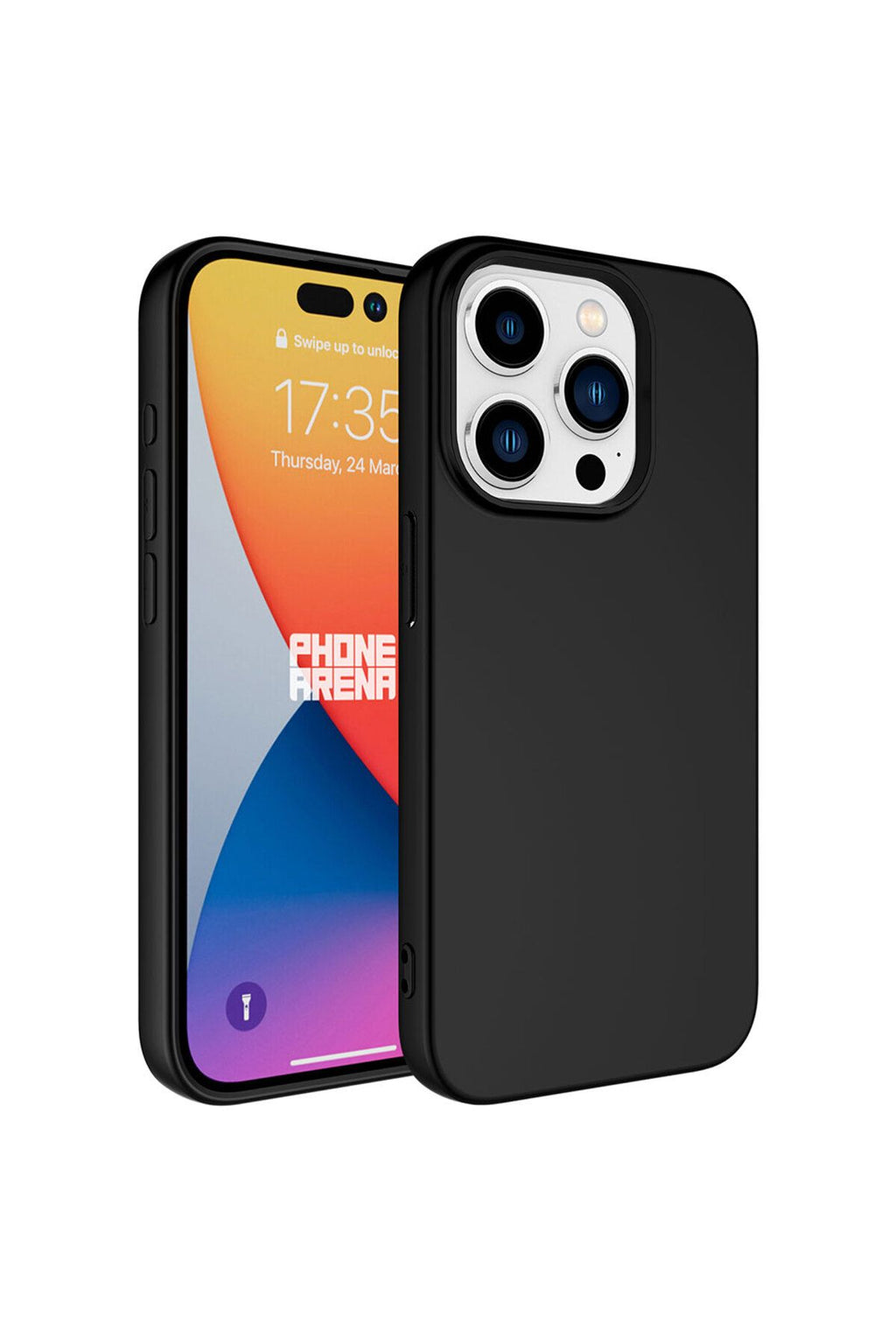 iPhone 15 Pro Max Uyumlu Zore LSR Lansman Kılıf-Koyu Gri