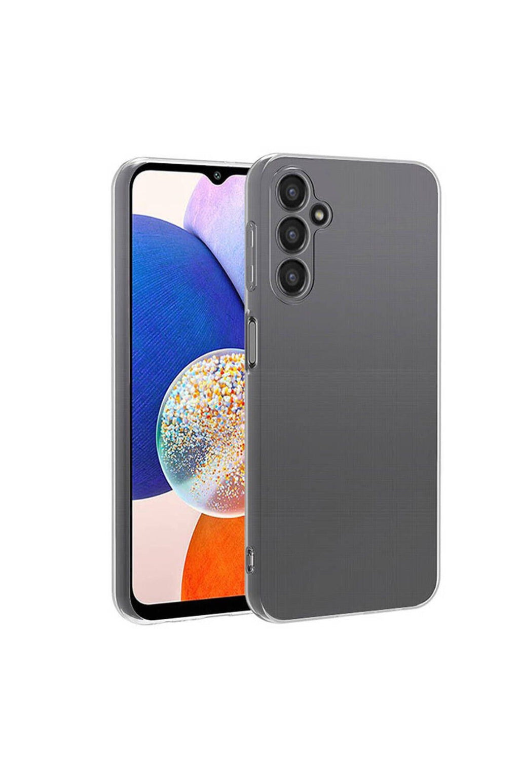 Galaxy A15 Kılıf TKNR Süper Silikon Kapak - Renksiz