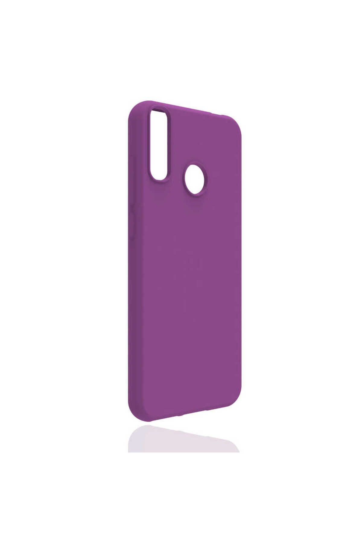 Galaxy A20 Kılıf Zore Biye Silikon - Mor