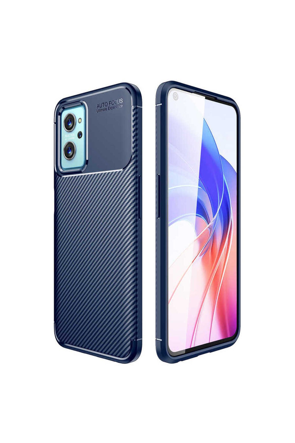 A96 4G Kılıf GLLP Negro Silikon Kapak - Lacivert