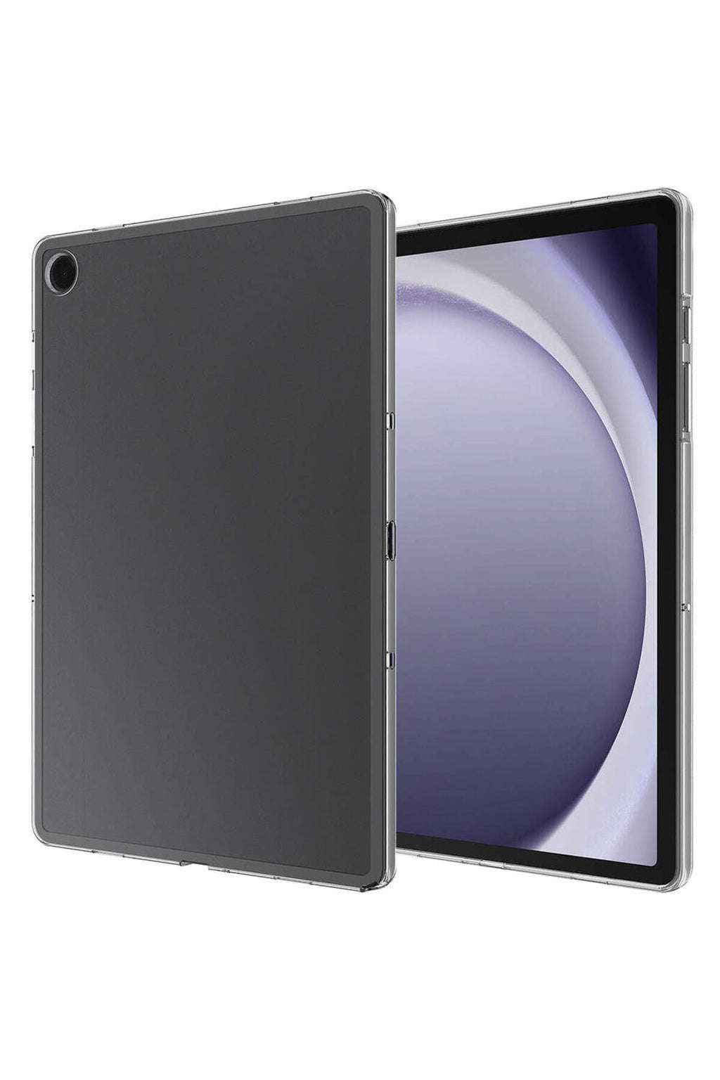 Galaxy Tab A9 Plus Kılıf  Uyumlu Zore Tablet Süper Silikon Kapak-Renksiz