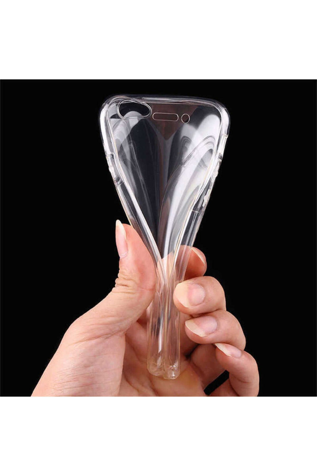 iPhone SE 2020 Kılıf Zore Enjoy Kapak - Renksiz