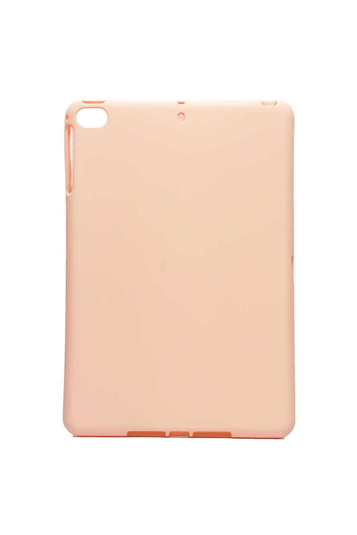 iPad Mini 5. Nesil - Uyumlu Uyumlu Zore Sky Tablet Silikon-Pembe Açık