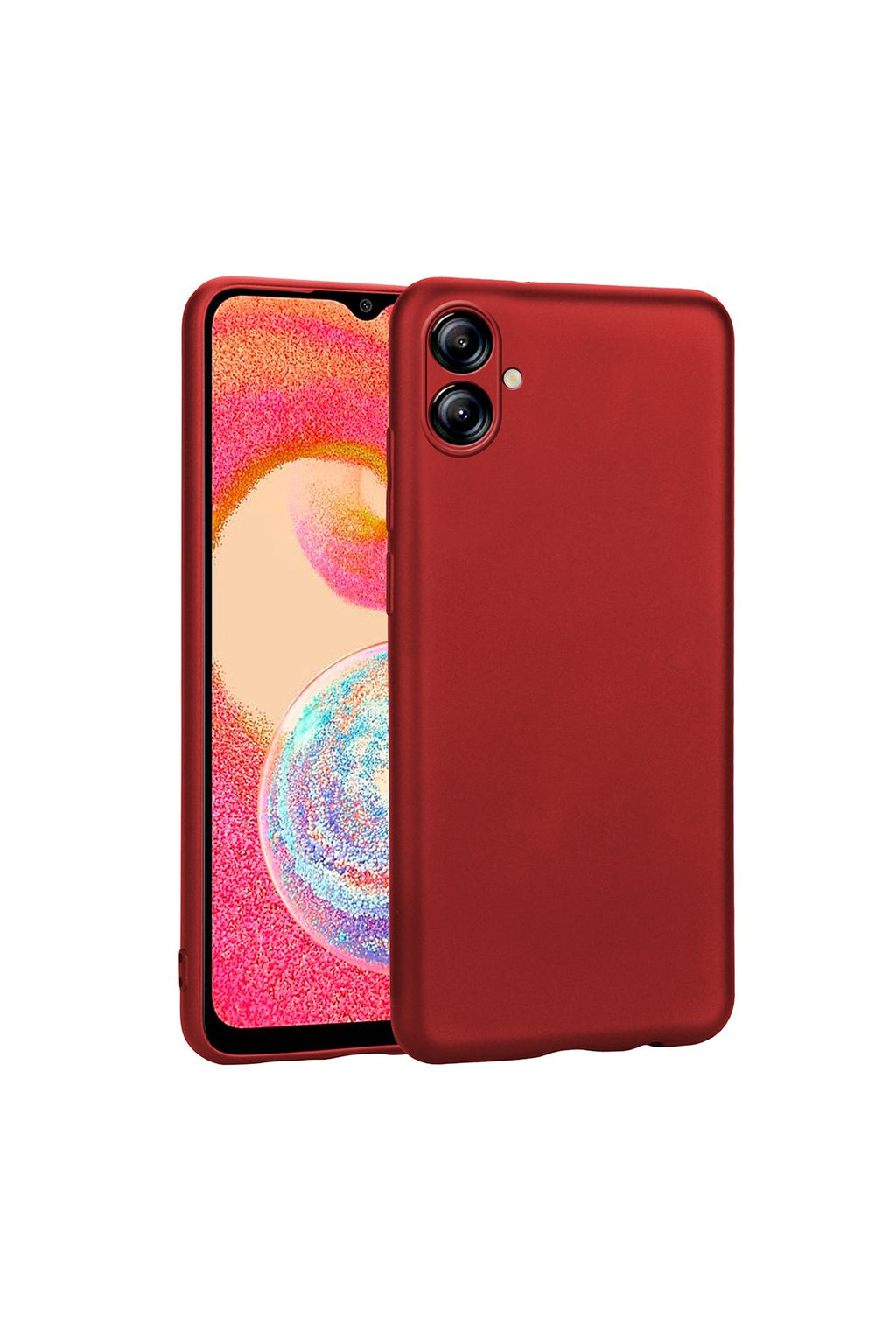 Galaxy A04E Kılıf Zore Premier Silikon Kapak - Rose Gold