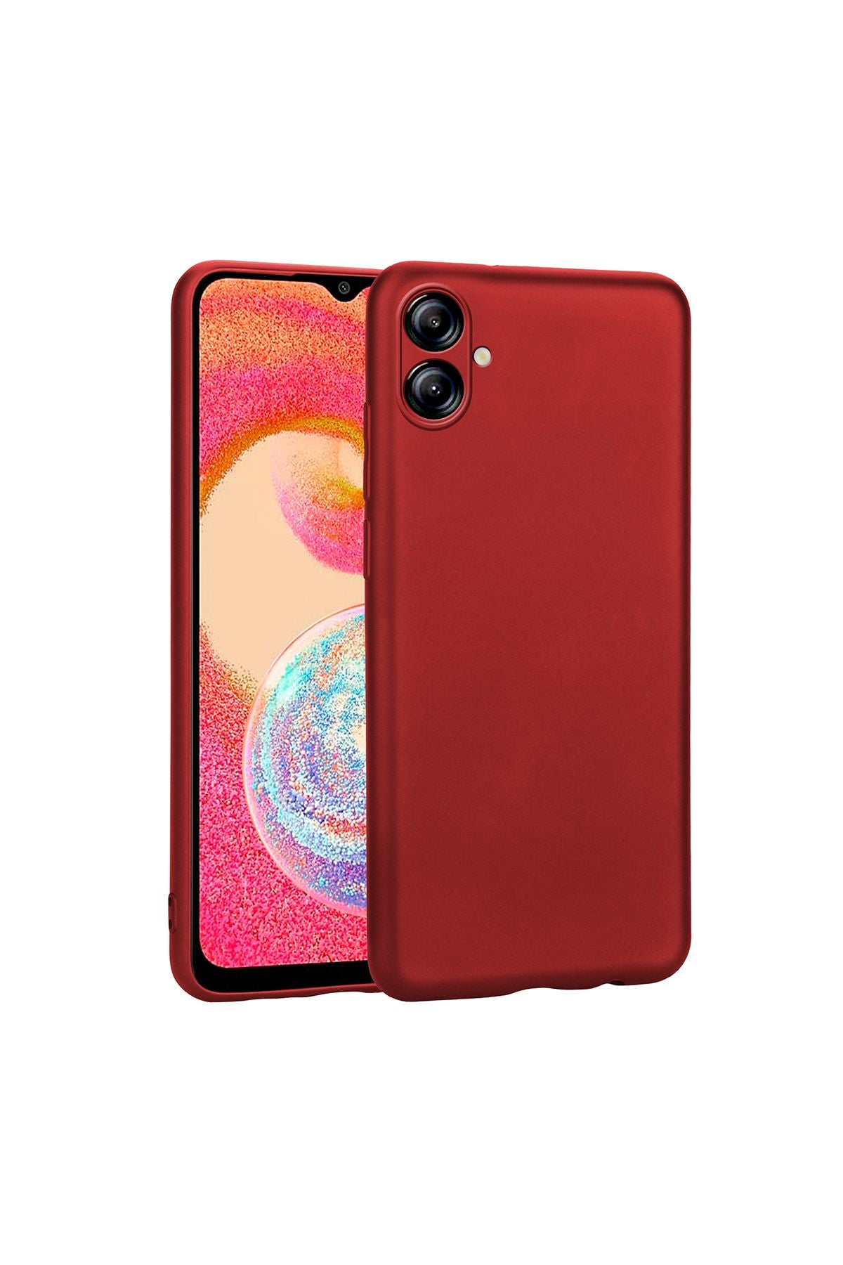 Galaxy A04E Kılıf Zore Premier Silikon Kapak - Rose Gold