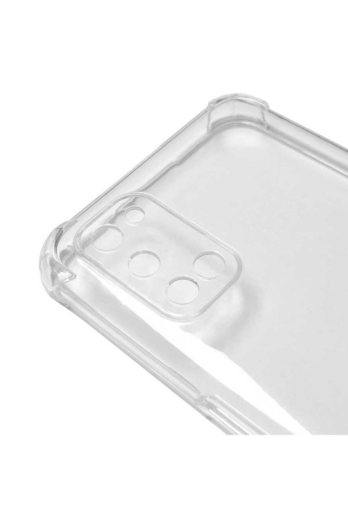 A52 Kılıf Zore Kamera Korumalı Nitro Anti Shock Silikon - Renksiz