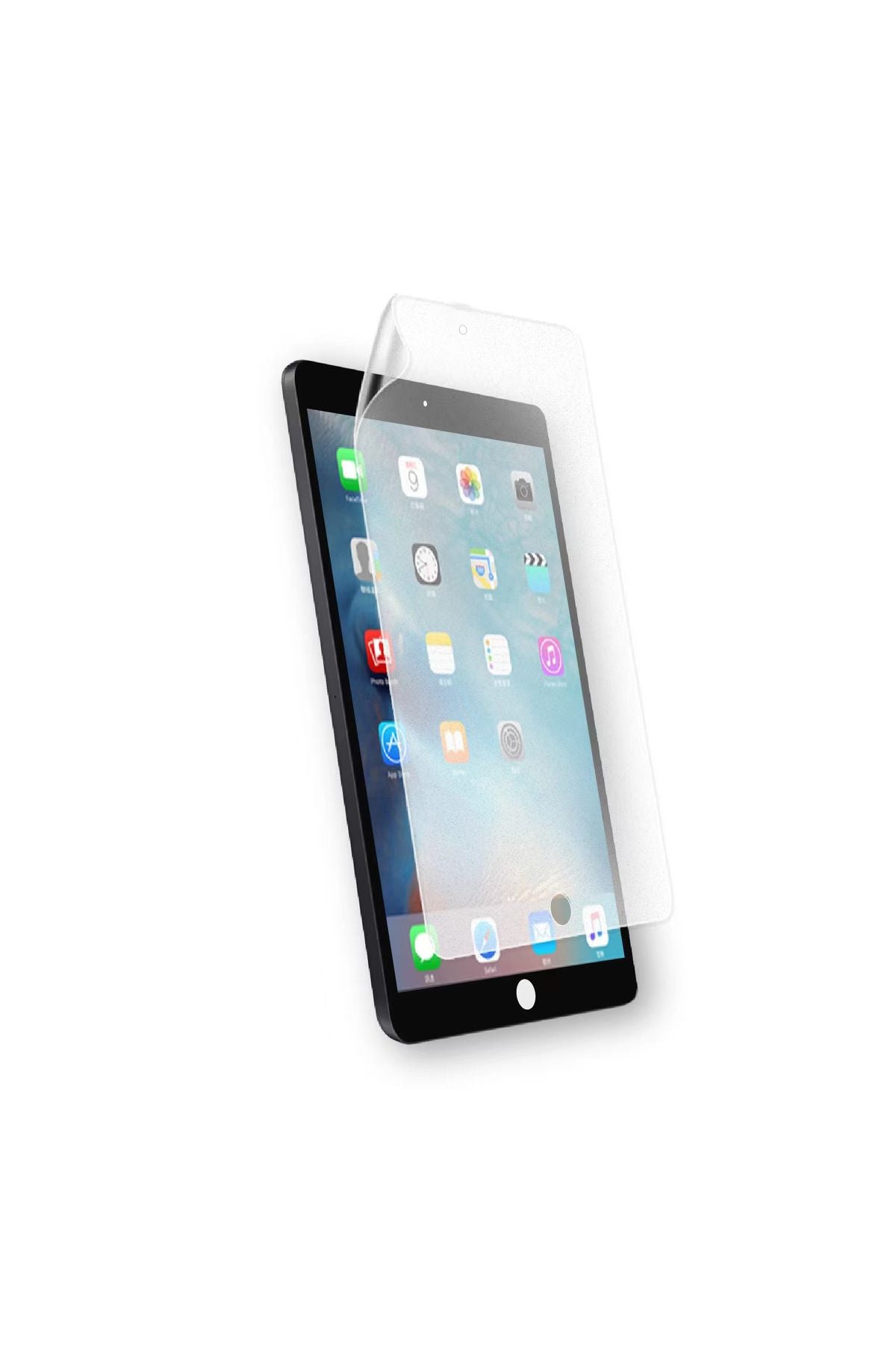 iPad Pro 9.7 2016 Kağıt Hisli Mat Uyumlu Davin Paper Like Tablet Ekran Koruyucu-Renksiz