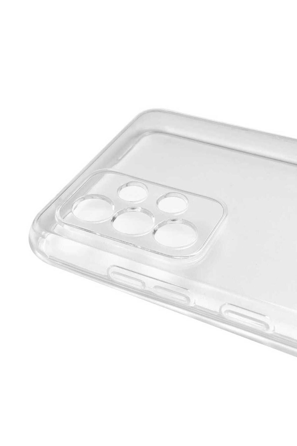 Galaxy A52 Kılıf Zore Kamera Korumalı Süper Silikon Kapak - Renksiz