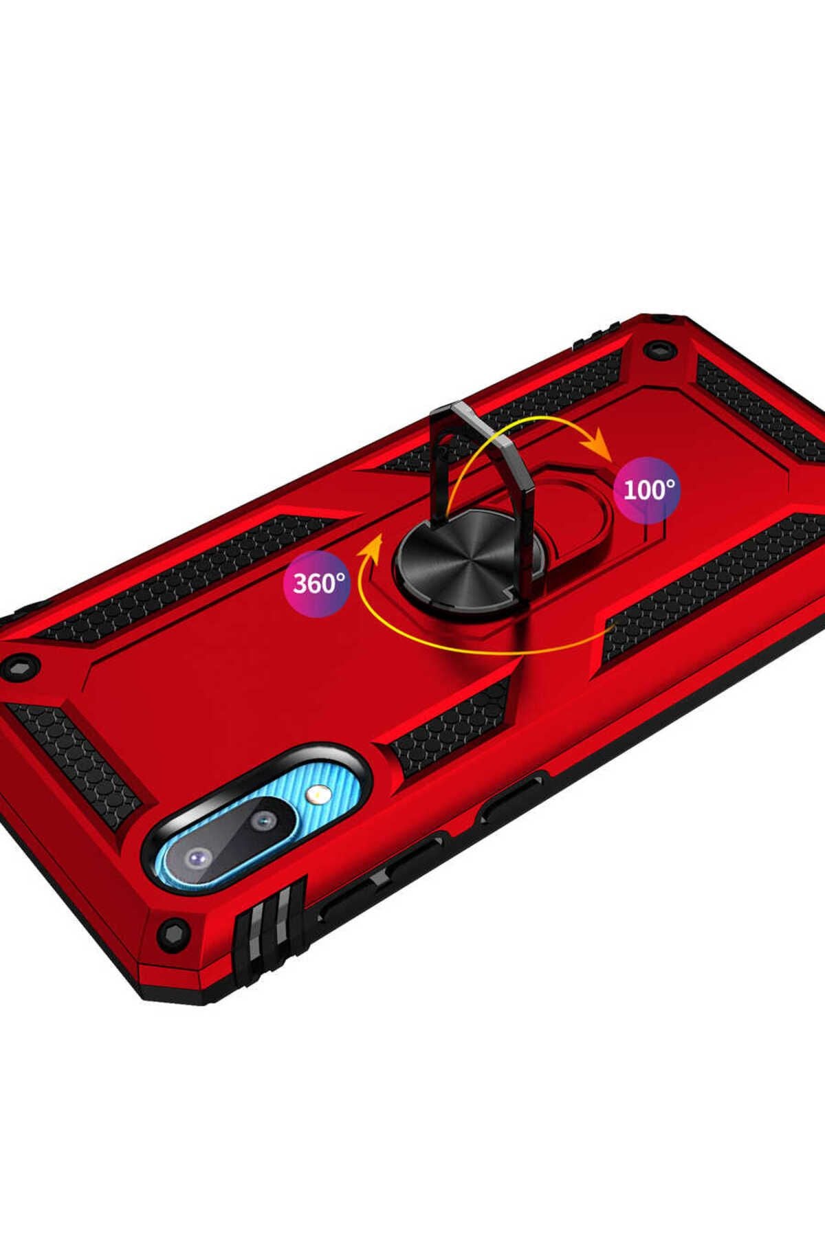 Galaxy A02 Kılıf Zore Vega Kapak - Gri