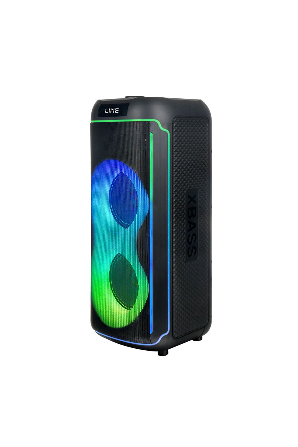 Zore GD-2606 Dijital LED Göstergeli FM Radyolu Mikrofonlu RGB TWS Çift 6.5 inç Stereo Bass Kablosuz